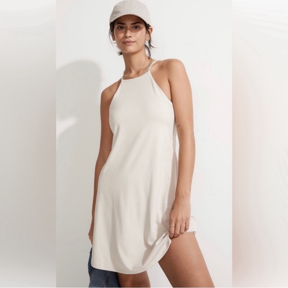 NWT Madewell Size small workout dress in cream